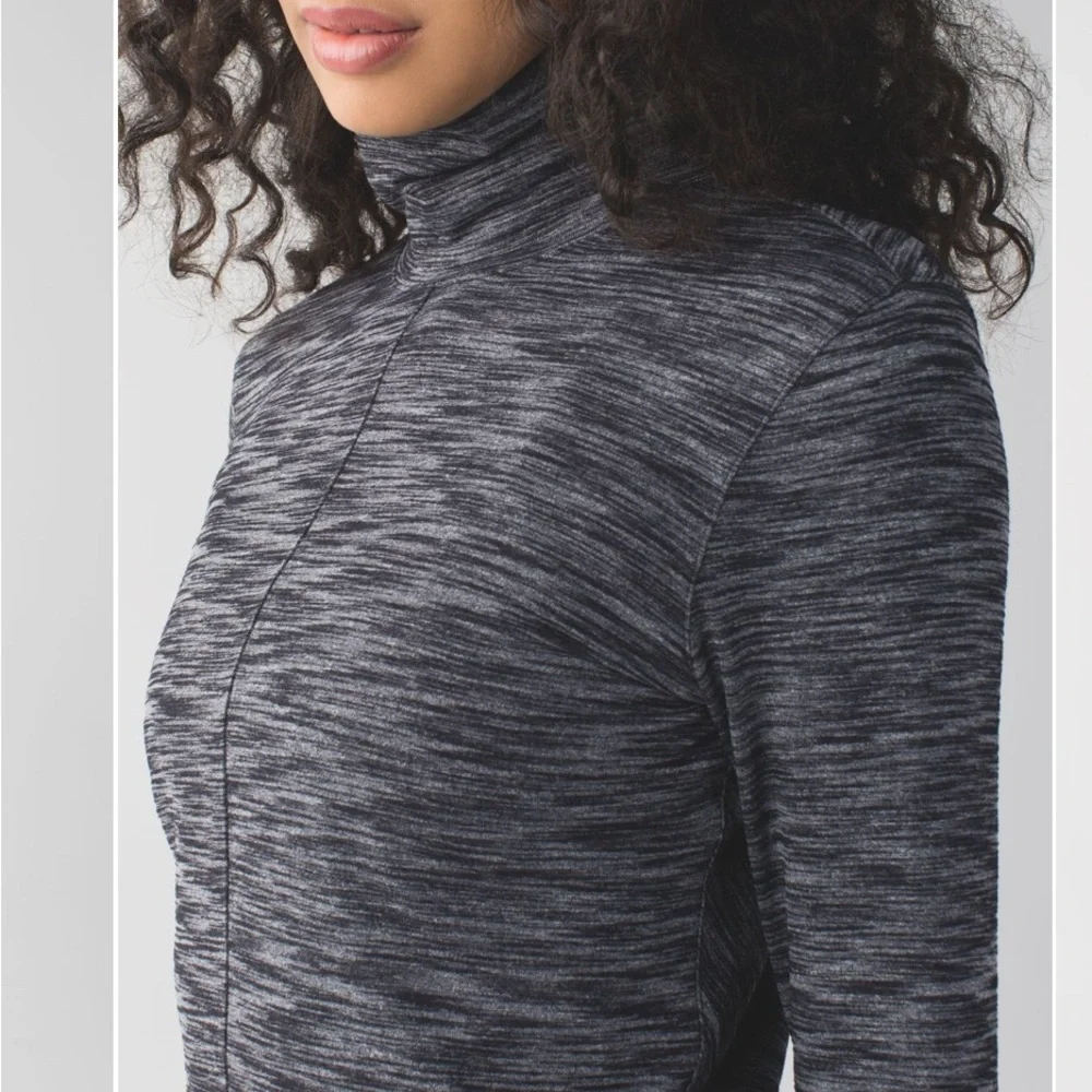 Lululemon‎ Sz 4 &Go Take Off Long Sleeve Athletic Workout Women’s Yoga Shirt Top